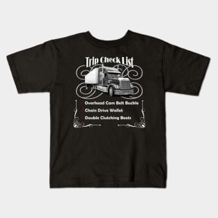 Trucker Humor Expanded Design Kids T-Shirt